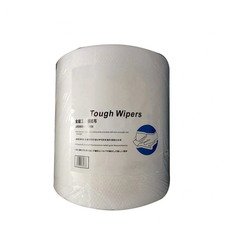 Industrial Multipurpose Wiping Cloth Multifunction Wipes Polypropylene +Woodpulp Wipe Cloth