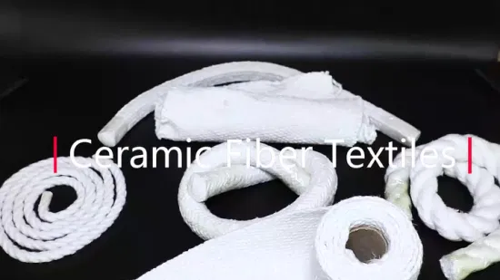 Heat Resistant Sealing Material Industrial Furnace Thermal Insulation Ceramic Fiber Cloth